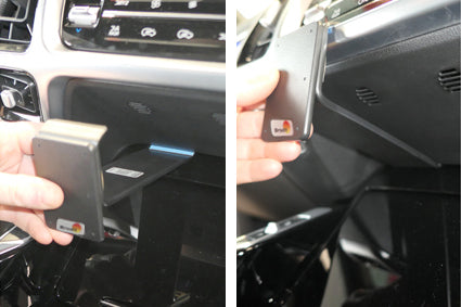 Brodit ProClip 655646 voor Kia Sorento 2021-2024 - montagepositie op dashboard