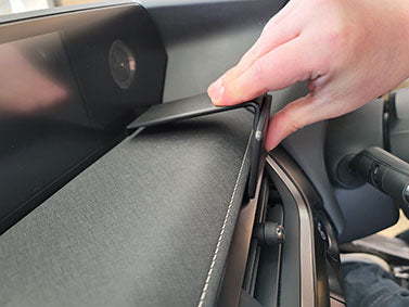 Brodit ProClip 655659 voor Lexus UX Series 2019-2022 - montagepositie op dashboard