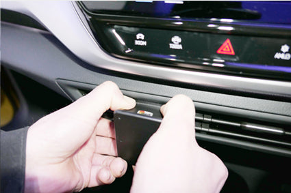 Brodit ProClip 655666 voor Volkswagen ID.5 2023-2026 en Volkswagen ID.4 2021-2026 - ProClip geplaatst in het voertuig