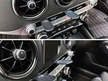 Brodit ProClip 655693 voor Kia Stinger 2018-2023 - montagepositie op dashboard
