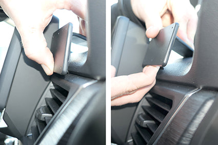 Brodit ProClip 655717 voor Nissan Primastar 2022-2026 en Renault Trafic 2022-2026 - detail van dashboardmontage
