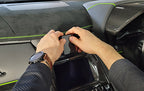Brodit ProClip 655744 voor Lamborghini Aventador 2011-2024 - ProClip geplaatst in het voertuig