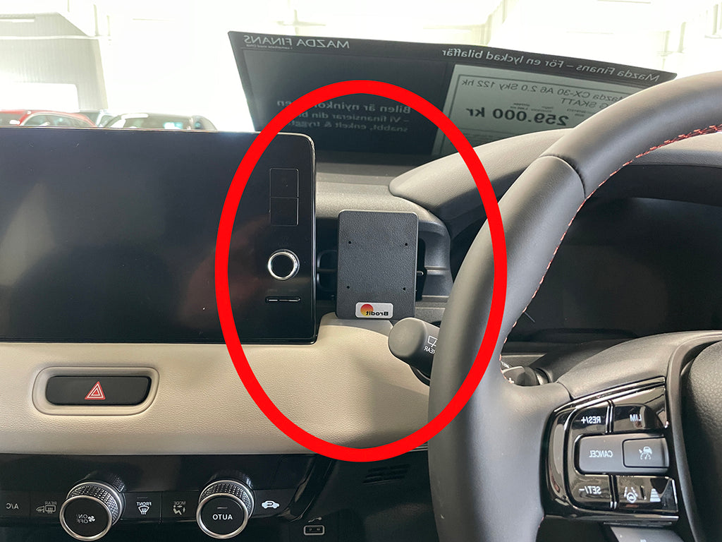 Brodit ProClip 655762 voor Honda HR-V 2022-2026 - productfoto zwarte ABS montagebasis