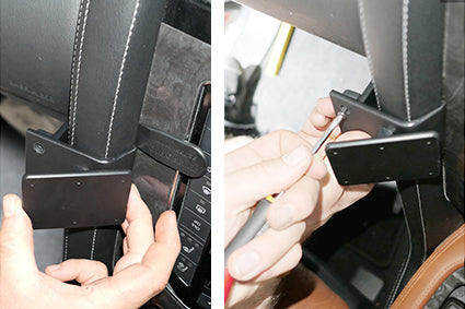 Brodit ProClip 655775 voor Nissan Patrol 2022-2024 - detail van dashboardmontage