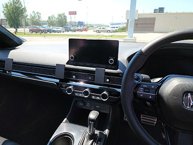 Brodit ProClip 655801 voor Honda Civic 2022-2026 - detail van dashboardmontage
