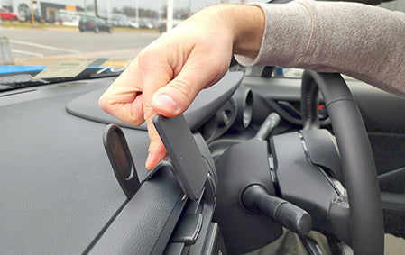Brodit ProClip 655809 voor Subaru BRZ 2022-2026 - ProClip geplaatst in het voertuig
