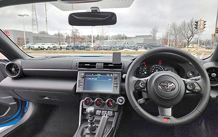 Brodit ProClip 655809 voor Subaru BRZ 2022-2026 - installatiepositie