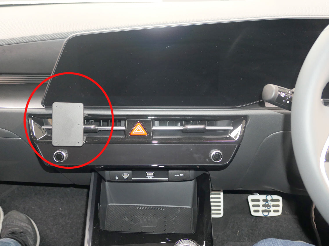 Brodit ProClip 655811 voor Kia Niro 2023-2026 - productfoto zwarte ABS montagebasis