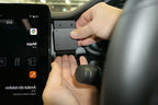Brodit ProClip 655826 voor Polestar 2 2020-2026 - ProClip geplaatst in het voertuig
