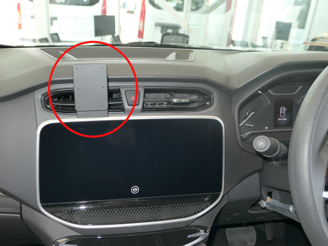 Brodit ProClip 655840 voor LDV T60 2019-2026 - productfoto zwarte ABS montagebasis