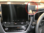 Brodit ProClip 655850 voor Suzuki Swace 2025-2026, Toyota Corolla Cross 2023-2026 en Toyota Corolla 2023-2026 - productfoto zwarte ABS montagebasis