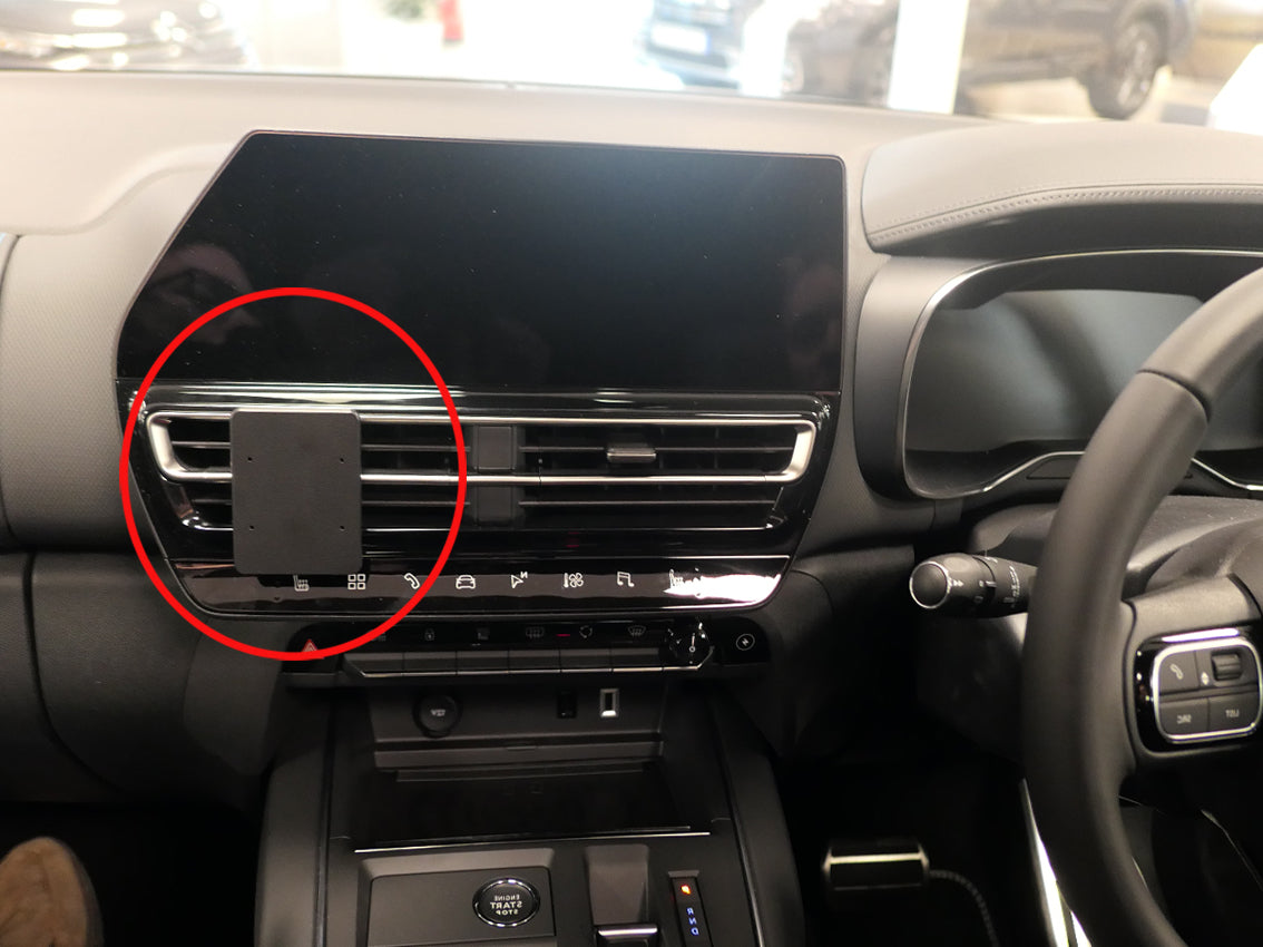 Brodit ProClip 655863 voor Citroen C5 Aircross 2023-2025 - productfoto zwarte ABS montagebasis