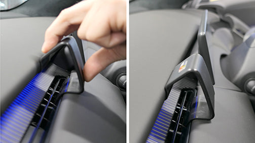 Brodit ProClip 655872 voor NIO ET5 2023-2026 - detail van dashboardmontage