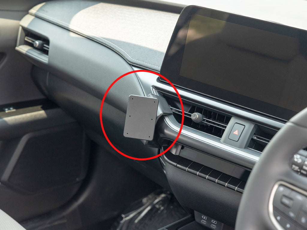 Brodit ProClip 655881 voor Lexus UX Series 2023-2026 - productfoto zwarte ABS montagebasis