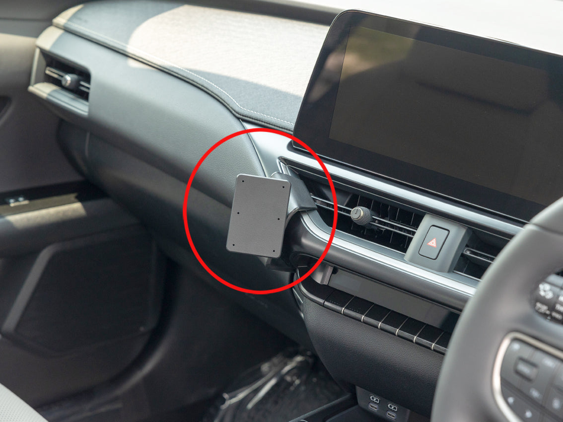 Brodit ProClip 655881 voor Lexus UX Series 2023-2026 - productfoto zwarte ABS montagebasis