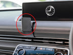 Brodit ProClip 655888 voor Genesis GV80 2022-2024 - productfoto zwarte ABS montagebasis
