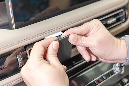 Brodit ProClip 655916 voor Lincoln Nautilus 2021-2023 - detail van dashboardmontage