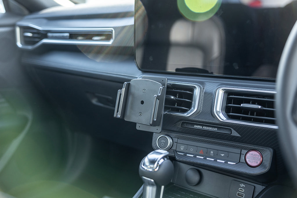 Brodit ProClip 655975 voor Ford Mustang 2024-2026 - productfoto zwarte ABS montagebasis
