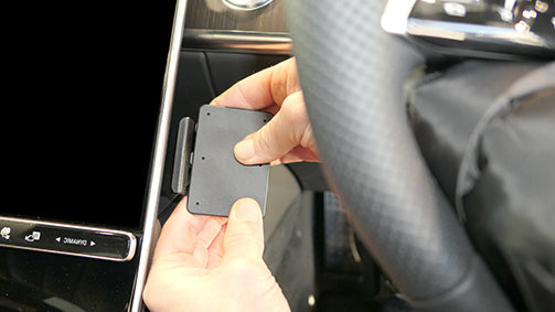 Brodit ProClip 655996 voor Mercedes Benz S-Class 2021-2026 - ProClip geplaatst in het voertuig
