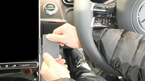Brodit ProClip 655996 voor Mercedes Benz S-Class 2021-2026 - detail van dashboardmontage