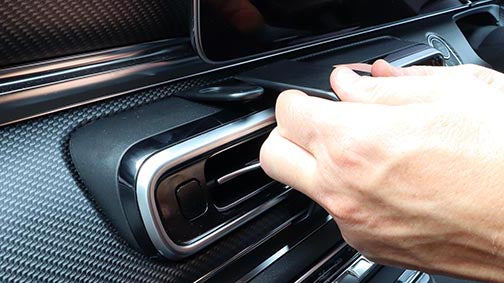 Brodit ProClip 656043 voor Mercedes Benz V-Class 2025-2026 - ProClip geplaatst in het voertuig