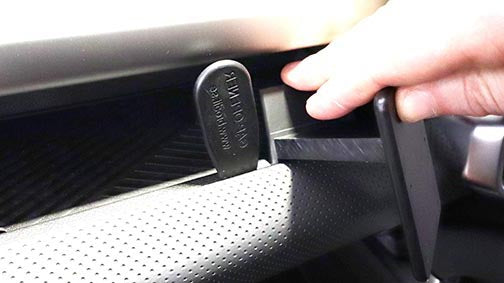 Brodit ProClip 656054 voor Jetour T2 2023-2026 - montagepositie op dashboard