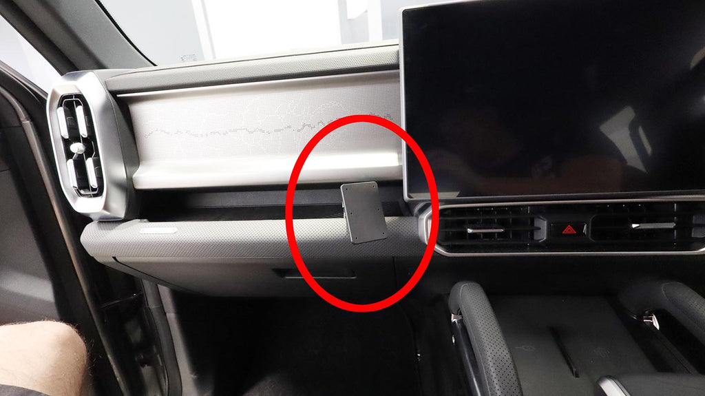 Brodit ProClip 656054 voor Jetour T2 2023-2026 - productfoto zwarte ABS montagebasis