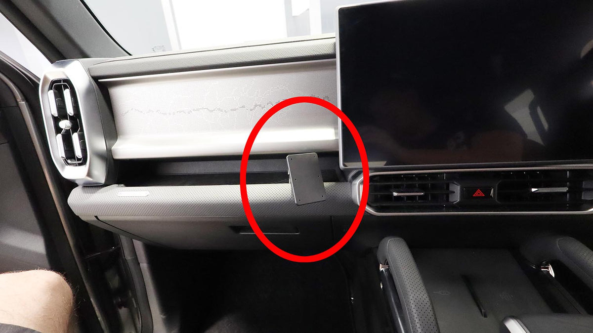 Brodit ProClip 656054 voor Jetour T2 2023-2026 - productfoto zwarte ABS montagebasis