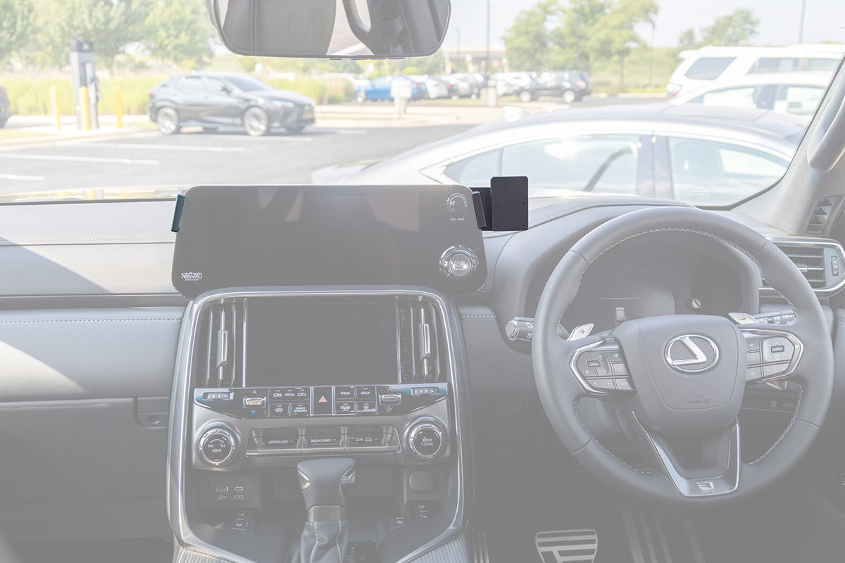 Brodit ProClip 656067 voor Lexus LX Series 2022-2026 - productfoto zwarte ABS montagebasis