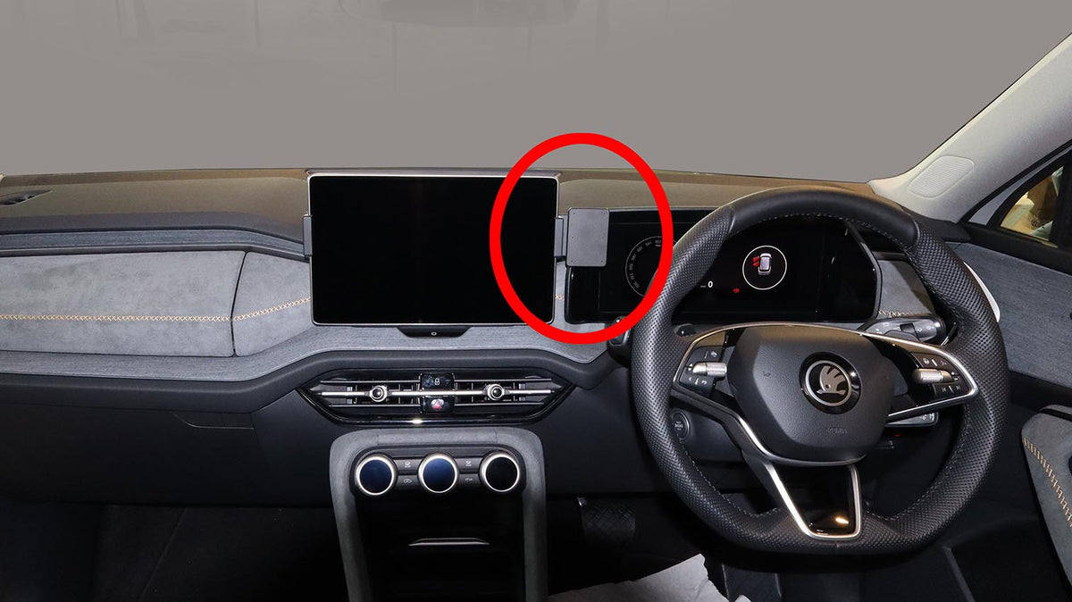 Brodit ProClip 656109 voor Skoda Kodiaq 2024-2026 - productfoto zwarte ABS montagebasis