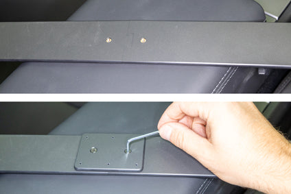 Brodit ProClip 656113 voor Tesla Model 3 2024-2026 - montagepositie op dashboard
