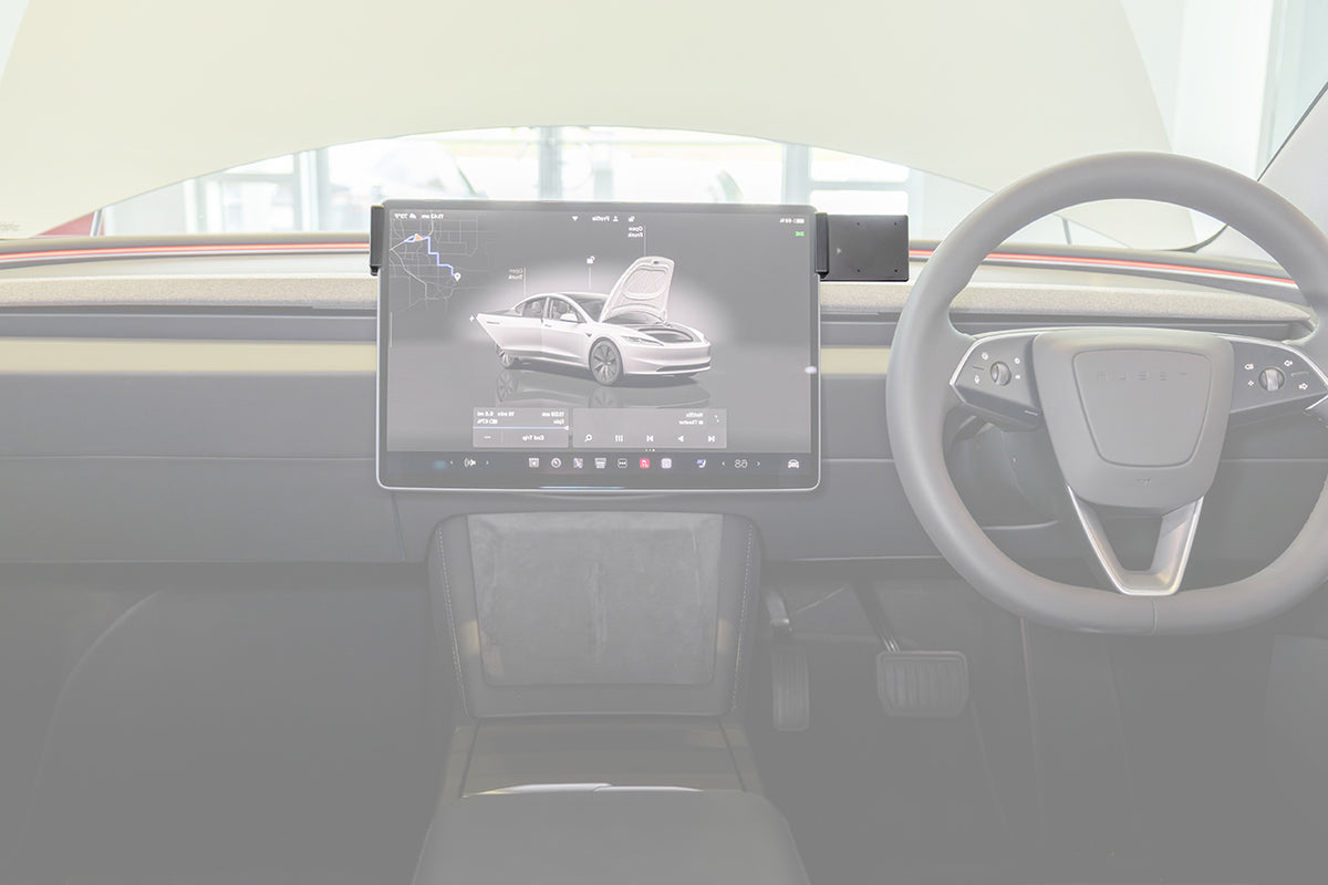 Brodit ProClip 656113 voor Tesla Model 3 2024-2026 - productfoto zwarte ABS montagebasis