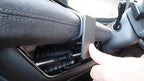 Brodit ProClip 656114 voor Audi Q6 2025-2026 - detail van dashboardmontage