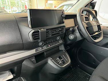 Brodit ProClip 656121 voor Citroen SpaceTourer 2025-2026, Citroen Jumpy 3rd Gen 2025-2026 e.a. - installatiepositie