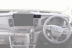 Brodit ProClip 656171 voor Ford Transit 2025-2026 - productfoto zwarte ABS montagebasis