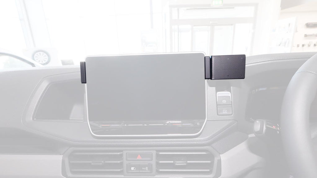 Brodit ProClip 656175 voor MAN TGE 2025-2026 en Volkswagen Crafter 2025-2026 - productfoto zwarte ABS montagebasis