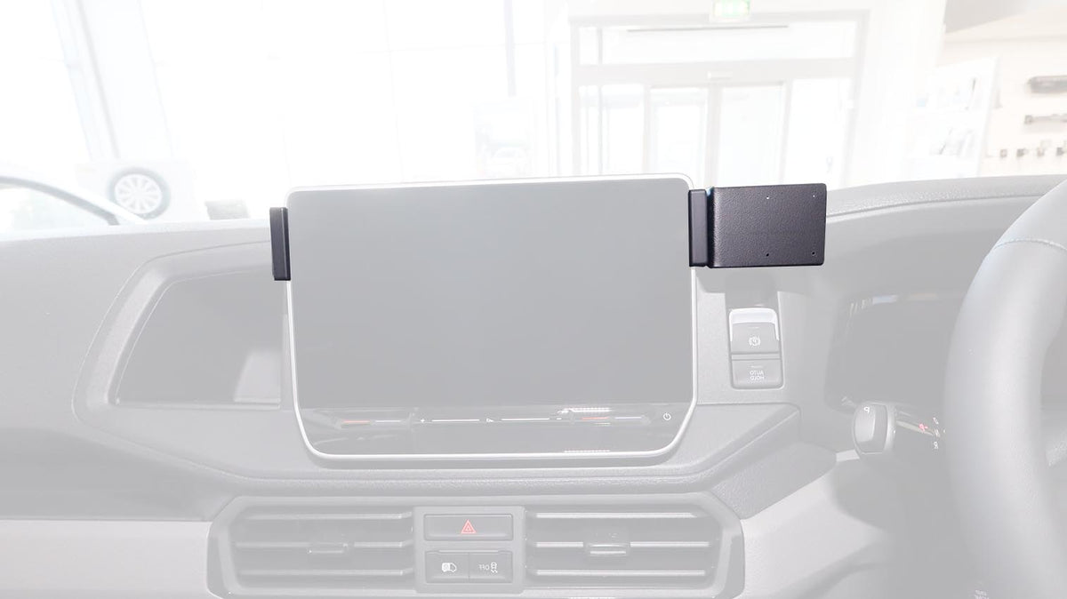 Brodit ProClip 656175 voor MAN TGE 2025-2026 en Volkswagen Crafter 2025-2026 - productfoto zwarte ABS montagebasis