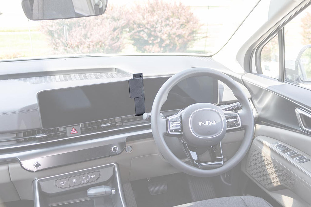 Brodit ProClip 656191 voor Kia Carnival 2025-2026 - productfoto zwarte ABS montagebasis