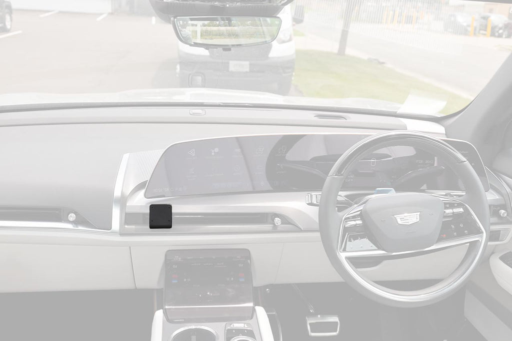 Brodit ProClip 656225 voor Cadillac Vistiq 2026-2026 - productfoto zwarte ABS montagebasis