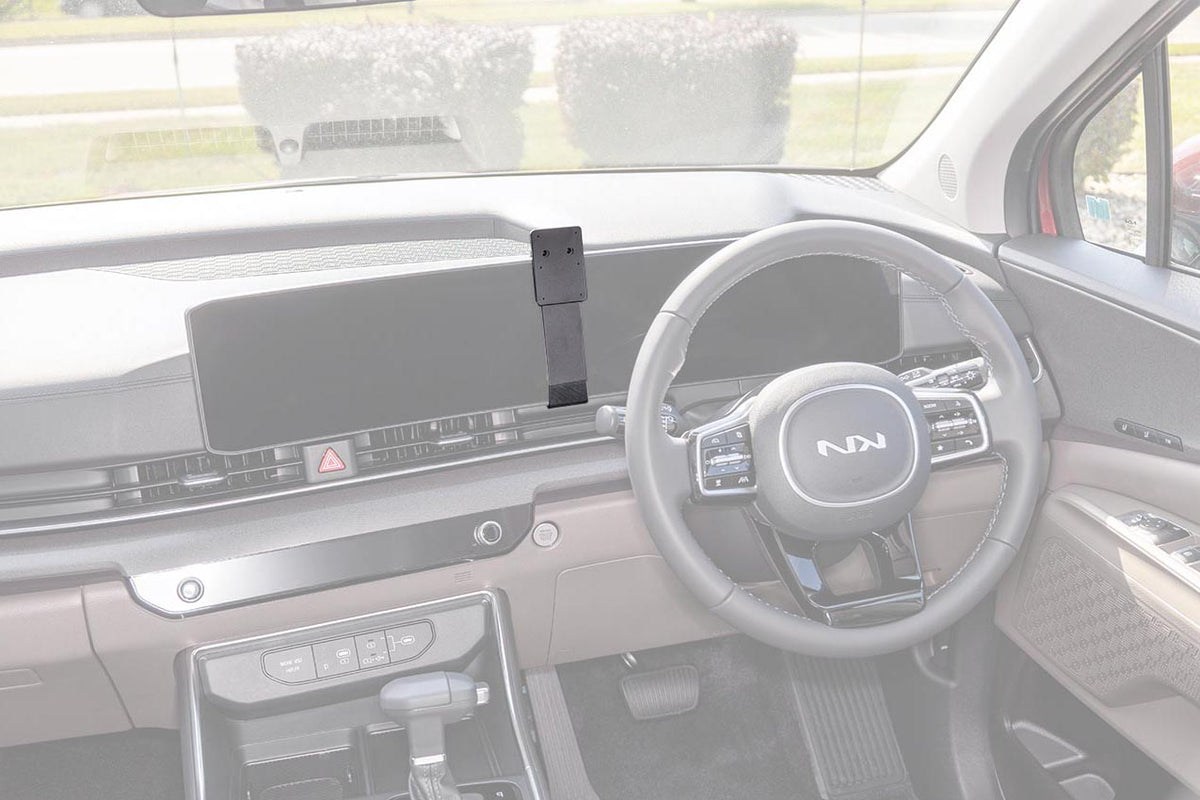 Brodit ProClip 656233 voor Kia Carnival 2025-2026 - productfoto zwarte ABS montagebasis