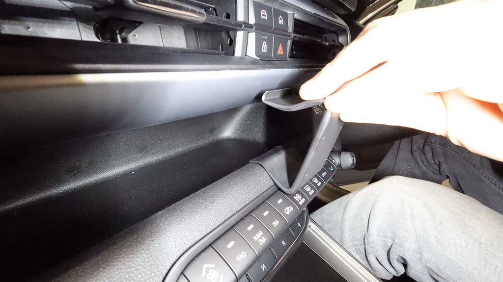 Brodit ProClip 656236 voor Jeep Avanger 2023-2026 - montagepositie op dashboard