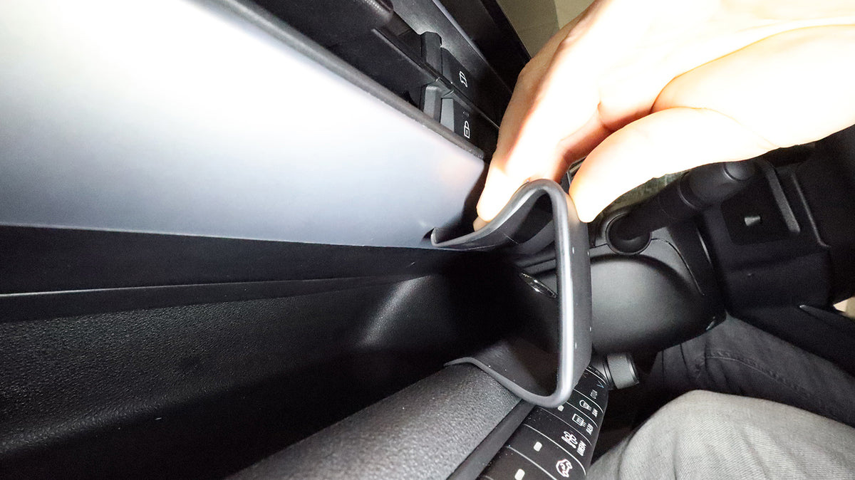 Brodit ProClip 656236 voor Jeep Avanger 2023-2026 - ProClip geplaatst in het voertuig
