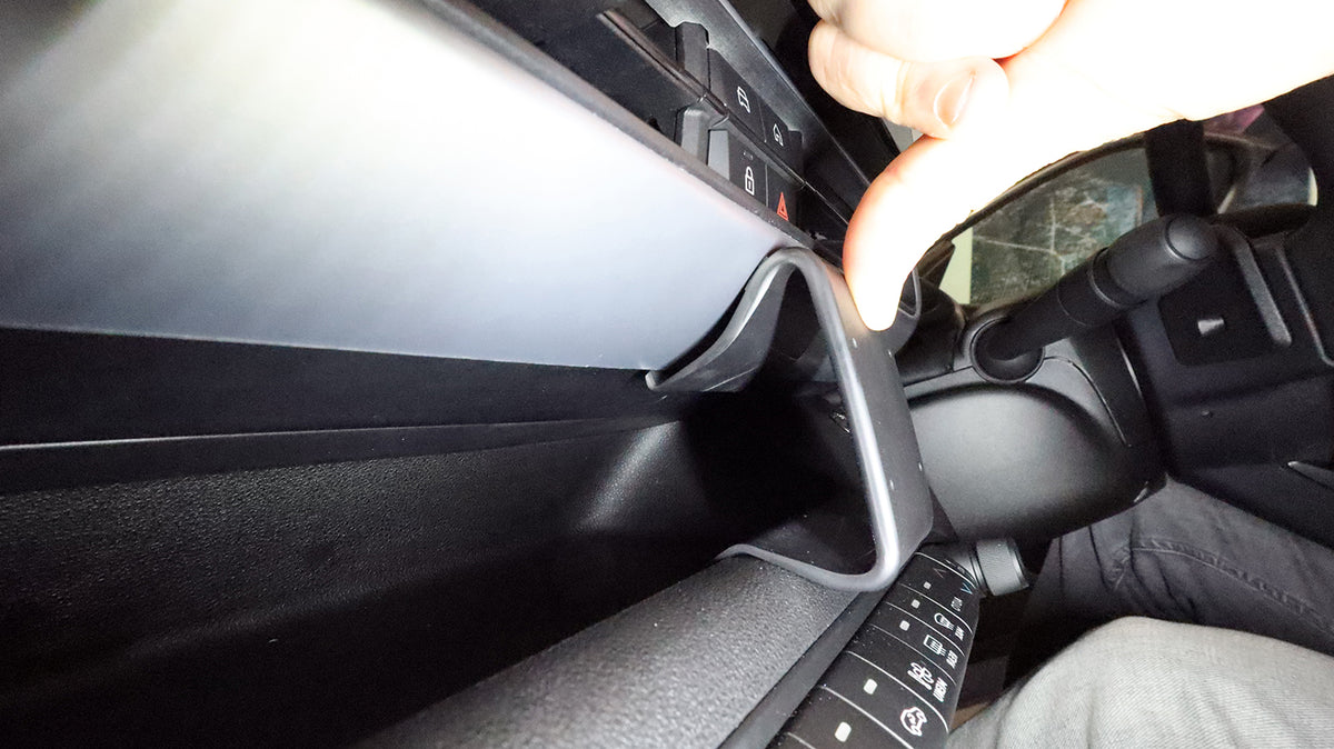 Brodit ProClip 656236 voor Jeep Avanger 2023-2026 - detail van dashboardmontage
