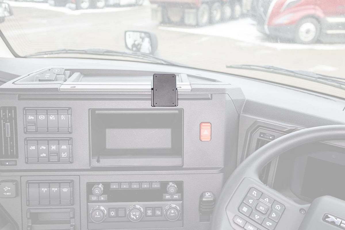 Brodit ProClip 656252 voor Mack Pioneer 2026-2026 en Mack Anthem 2026-2026 - productfoto zwarte ABS montagebasis