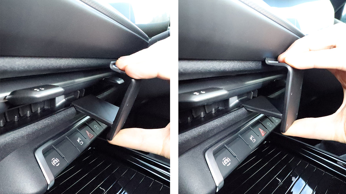 Brodit ProClip 656253 voor Audi Q3 2026-2026 - montagepositie op dashboard
