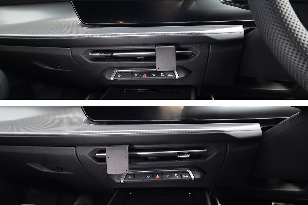 Brodit ProClip 656253 voor Audi Q3 2026-2026 - detail van dashboardmontage