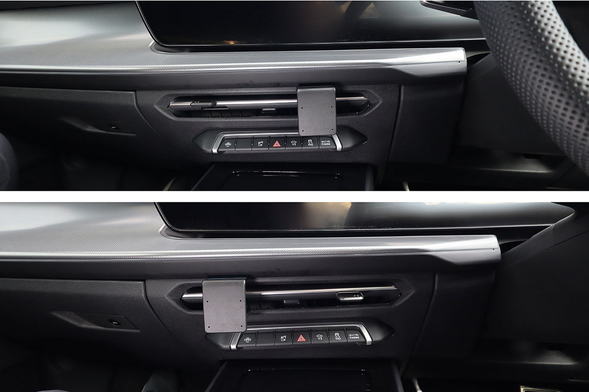 Brodit ProClip 656253 voor Audi Q3 2026-2026 - detail van dashboardmontage