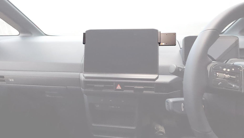 Brodit ProClip 656256 voor Kia PV5 Passenger 2025-2026 en Kia PV5 Cargo 2025-2026 - productfoto zwarte ABS montagebasis