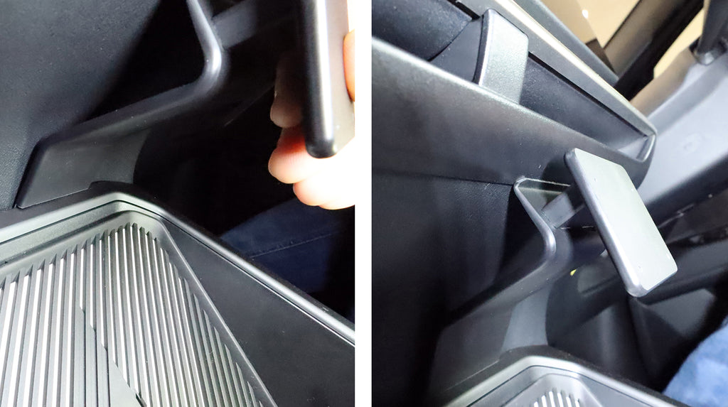 Brodit ProClip 656272 voor BMW iX3 2026-2026 - montagepositie op dashboard