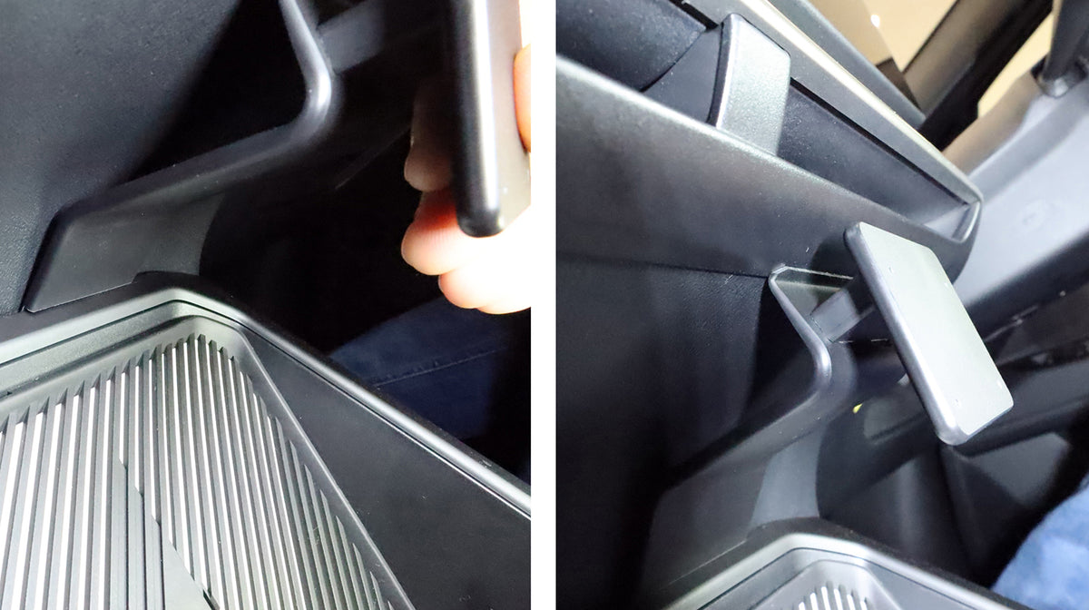 Brodit ProClip 656272 voor BMW iX3 2026-2026 - montagepositie op dashboard